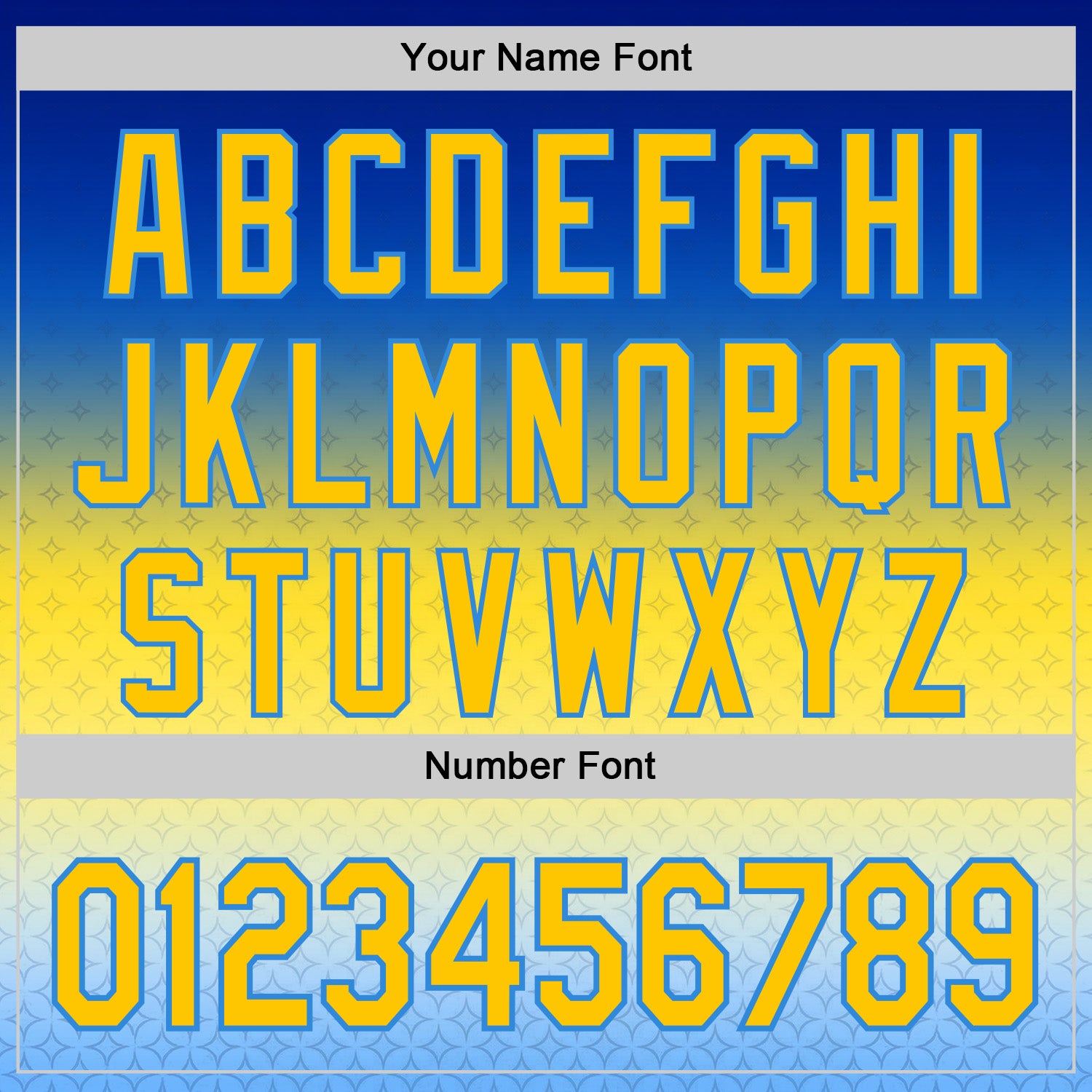 Custom Stitched Blue Yellow-Powder Blue 3D Pattern Design Argentine Inspired Gradient Sportswear Pullover Sweatshirt Hoodie