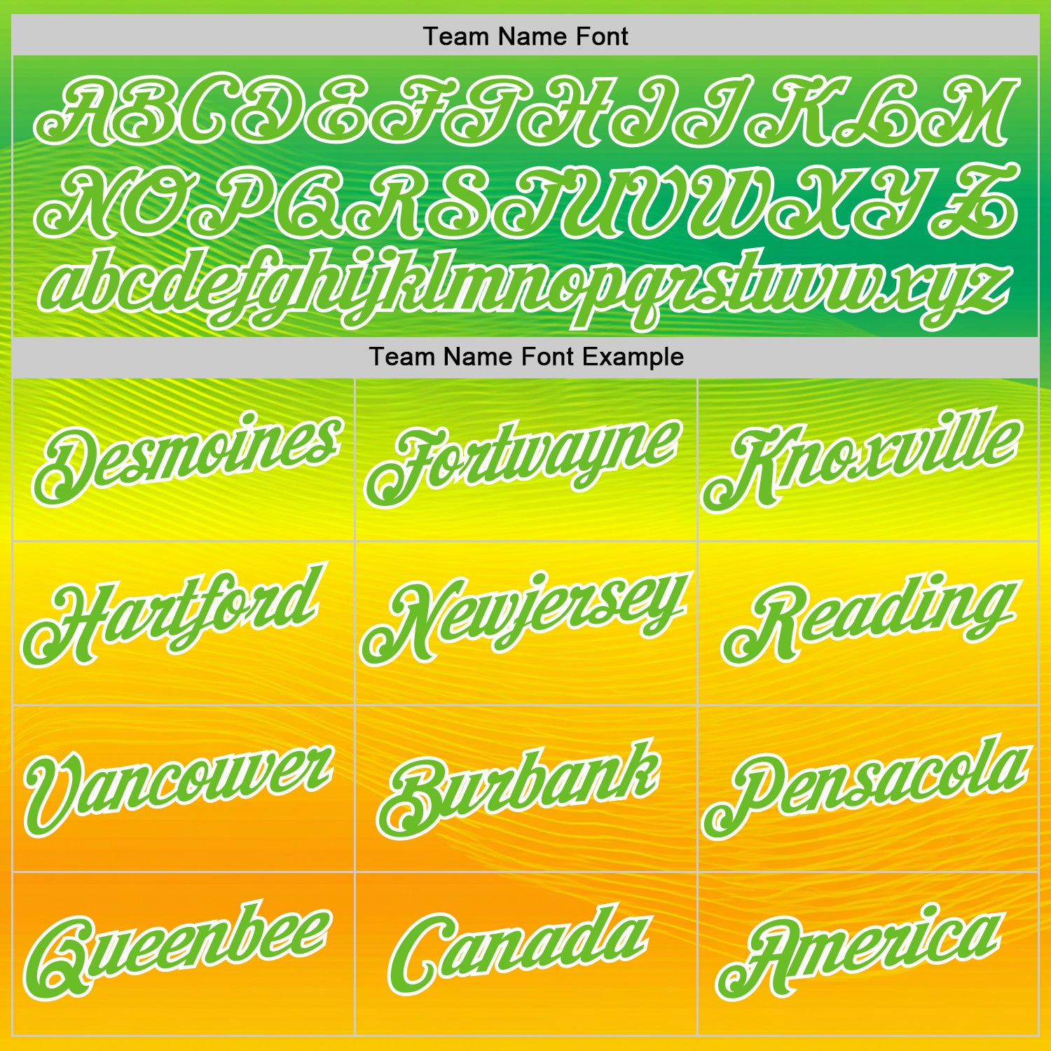 Custom Stitched Green Aurora Green Yellow-White 3D Pattern Design Brazil Inspired Gradien Line Sportswear Pullover Sweatshirt Hoodie