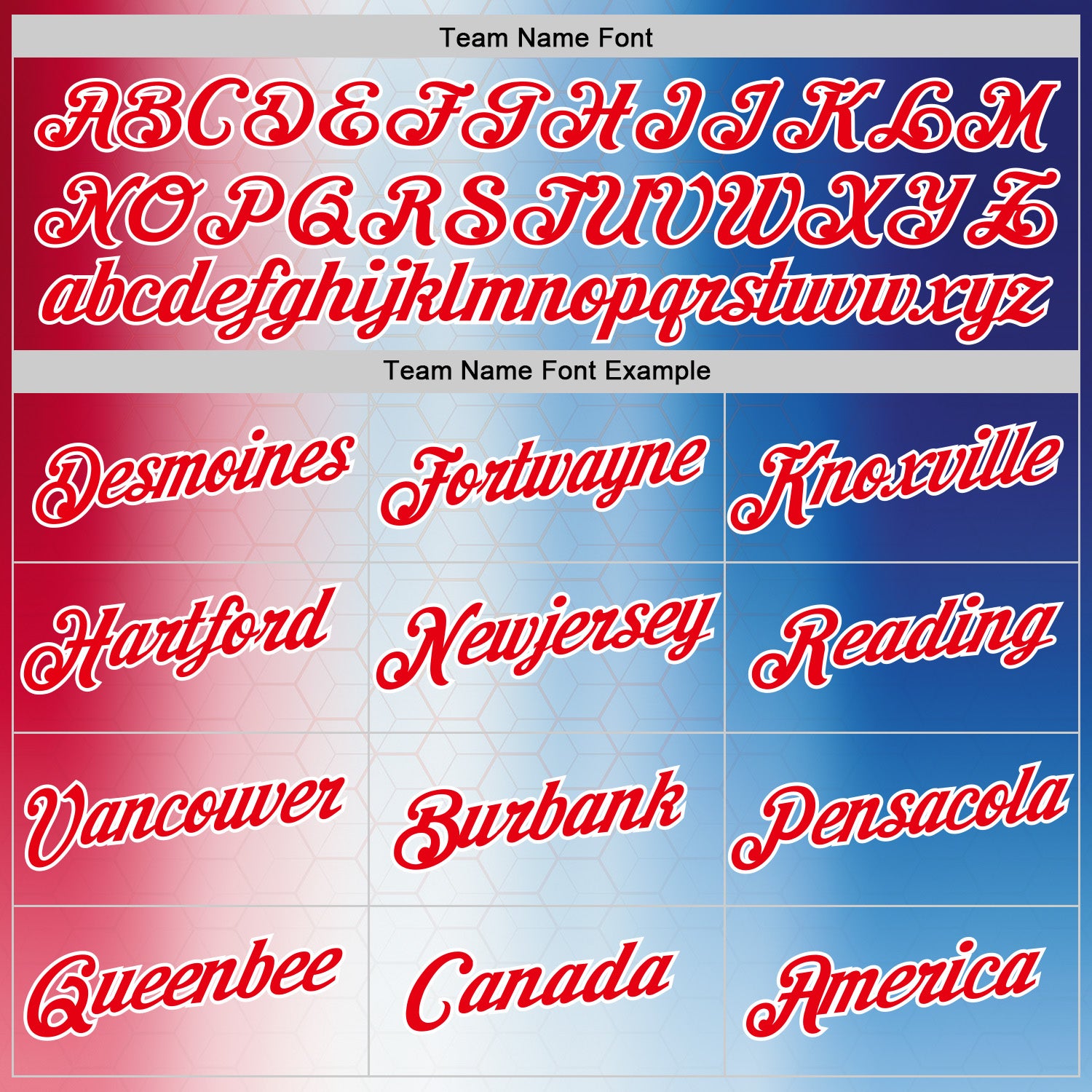 Custom Stitched White Fire Red-Blue 3D Pattern Design American Inspired Gradien Geometric Honeycomb Shape Sportswear Pullover Sweatshirt Hoodie