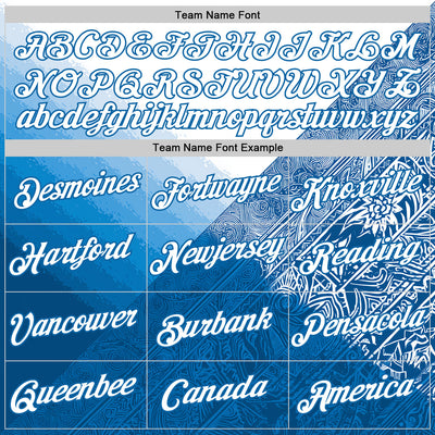 Custom Stitched White Blue 3D Pattern Design Argentine Inspired Geometric Tribal Sportswear Pullover Sweatshirt Hoodie