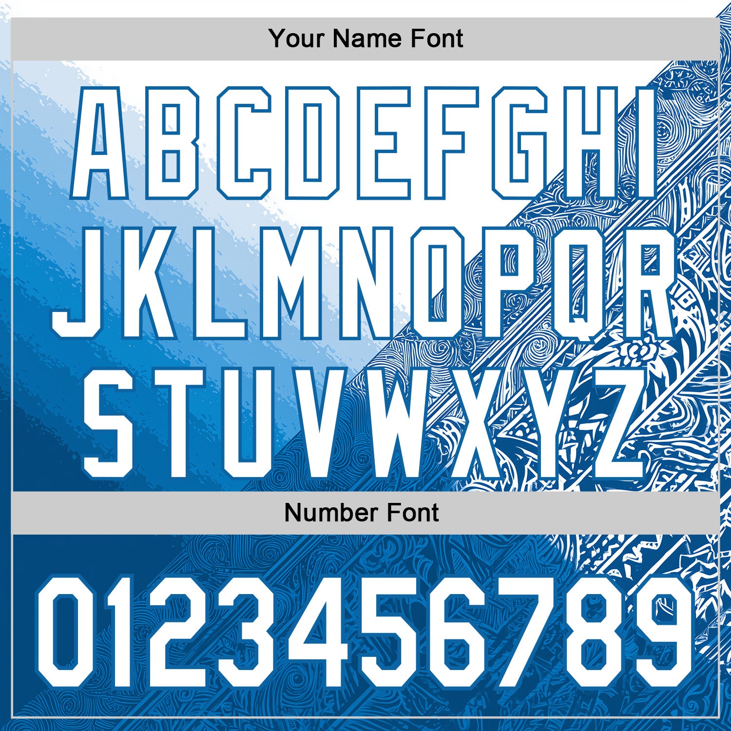 Custom Stitched White Blue 3D Pattern Design Argentine Inspired Geometric Tribal Sportswear Pullover Sweatshirt Hoodie