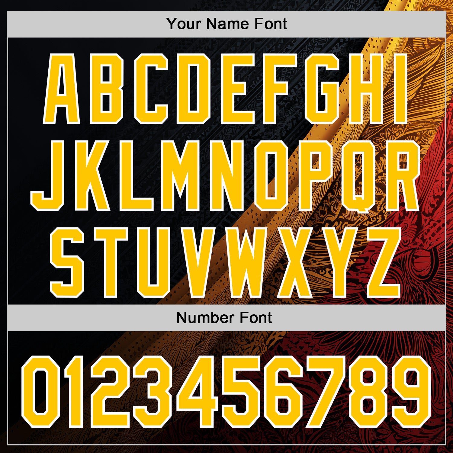 Custom Stitched Black Yellow-White 3D Pattern Design Germany Inspired Tribal Sportswear Pullover Sweatshirt Hoodie