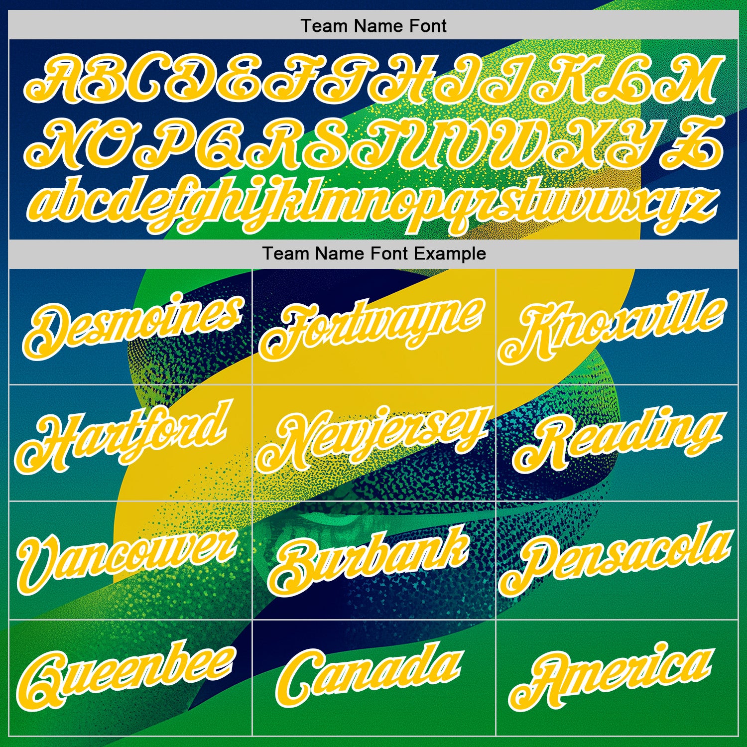 Custom Stitched Green Yellow Blue-White 3D Pattern Design Brazil Inspired Geometric Shape Sportswear Pullover Sweatshirt Hoodie