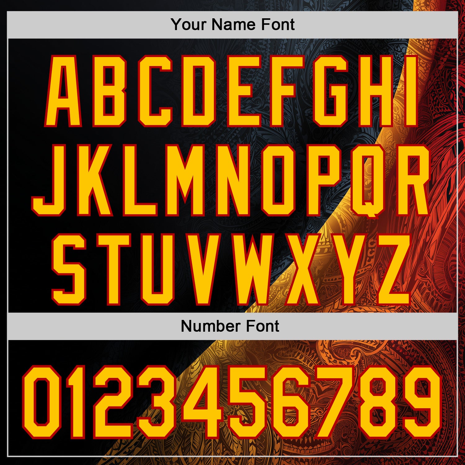 Custom Stitched Black Yellow-Red 3D Pattern Design Germany Inspired Tribal Sportswear Pullover Sweatshirt Hoodie