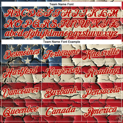 Custom Stitched Red City Cream 3D American Flag Retro Distressed Grunge Sports Pullover Sweatshirt Hoodie