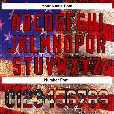 Custom Stitched Black Vintage USA Flag-Red 3D American Flag Retro Distressed Rusty Grunge Sports Pullover Sweatshirt Hoodie