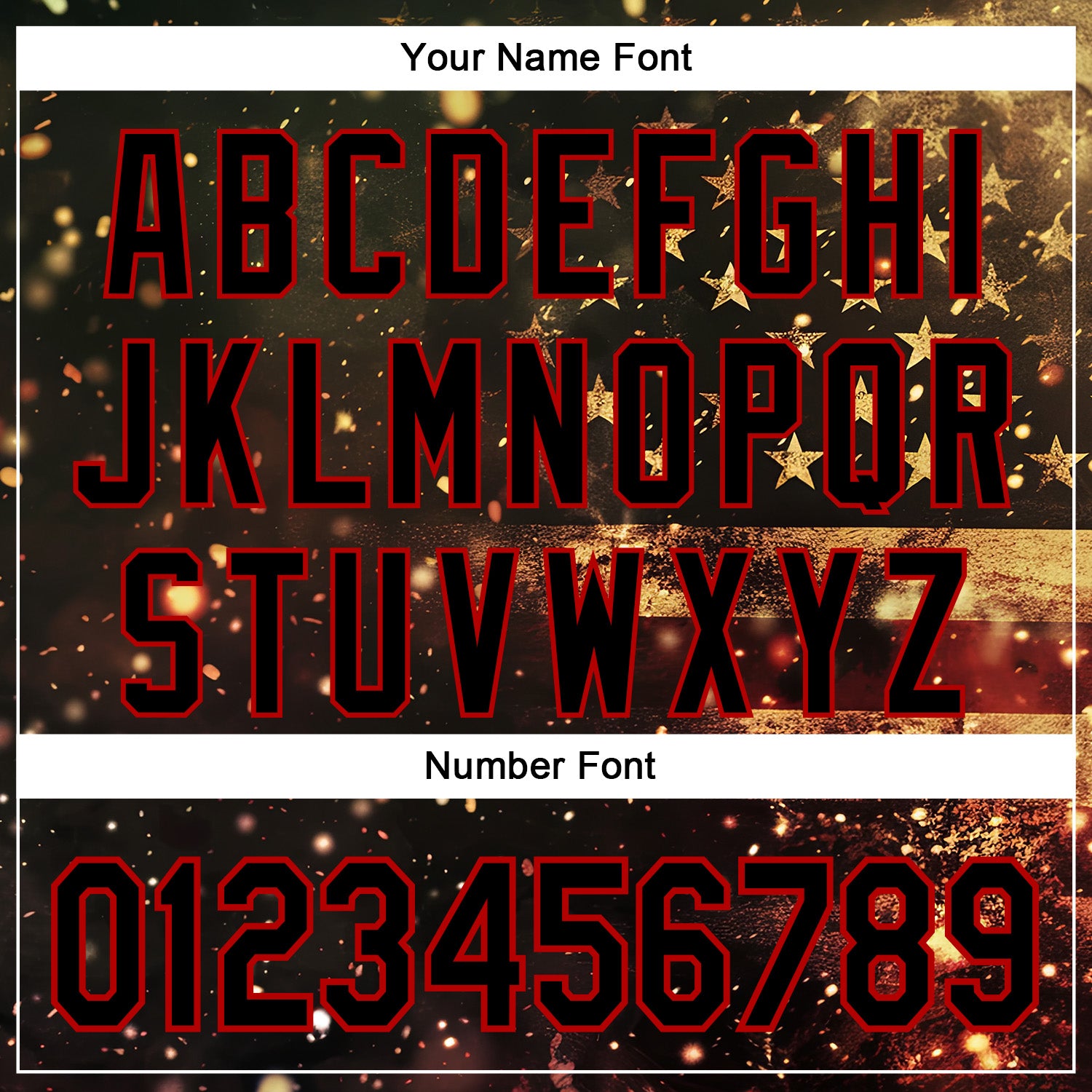 Custom Stitched Black Red 3D American Flag Retro Distressed Sparkle Grunge Sports Pullover Sweatshirt Hoodie