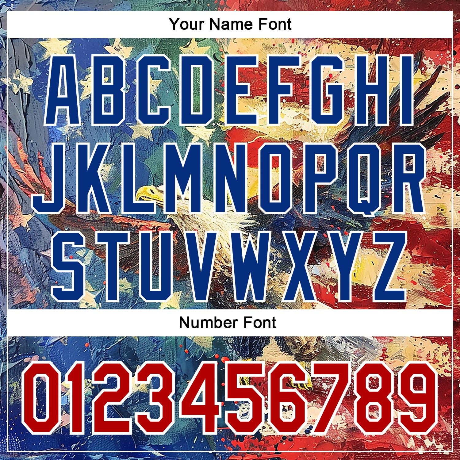 Custom Stitched Royal Red-White 3D American Flag Retro Distressed Eagle Grunge Sports Pullover Sweatshirt Hoodie