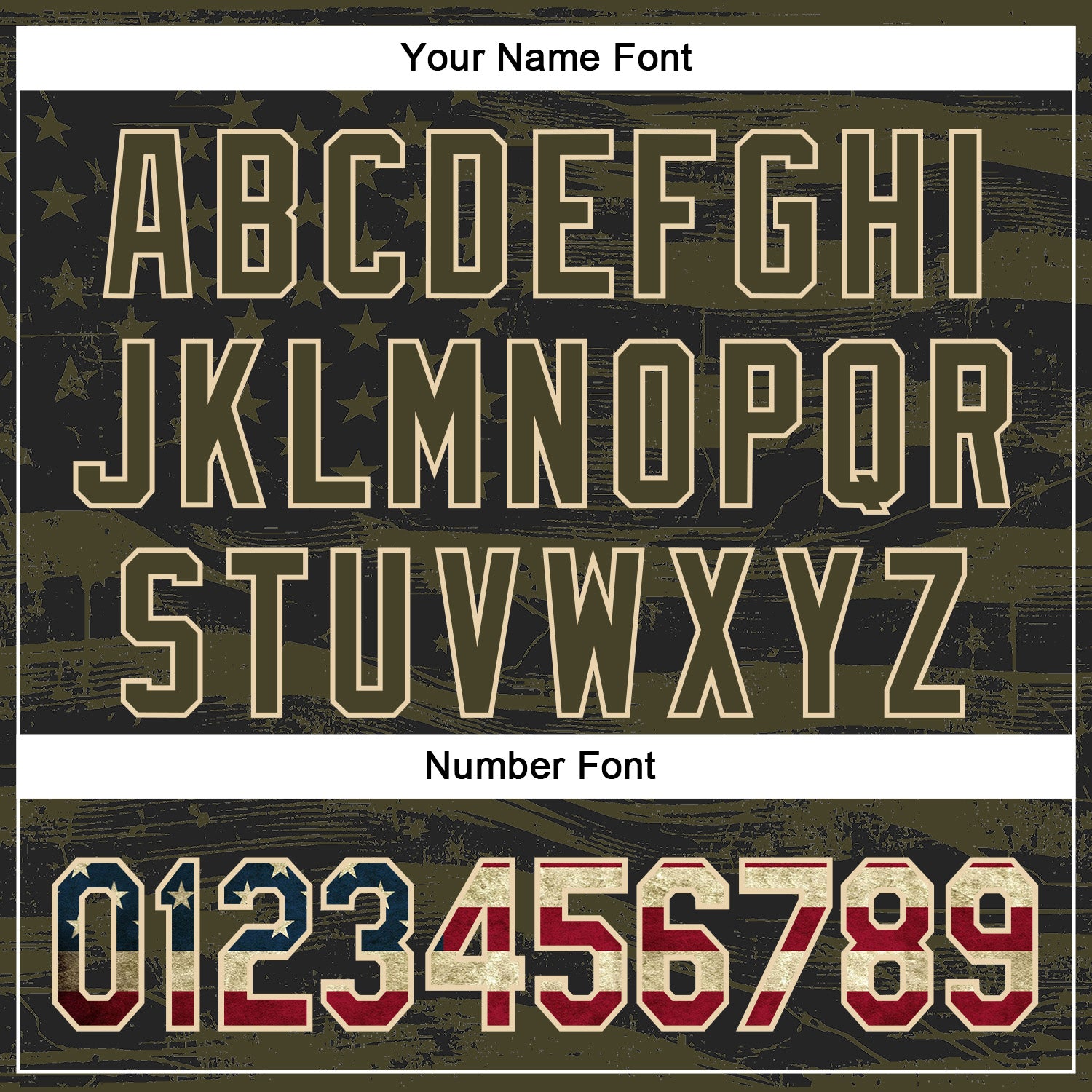 Custom Stitched Olive Vintage USA Flag-City Cream 3D American Flag Retro Distressed Grunge Salute To Service Sports Pullover Sweatshirt Hoodie