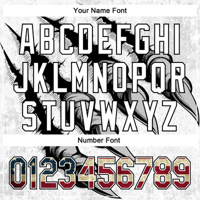 Custom Stitched White Vintage USA Flag-Black 3D American Flag Retro Distressed Grunge Sports Pullover Sweatshirt Hoodie