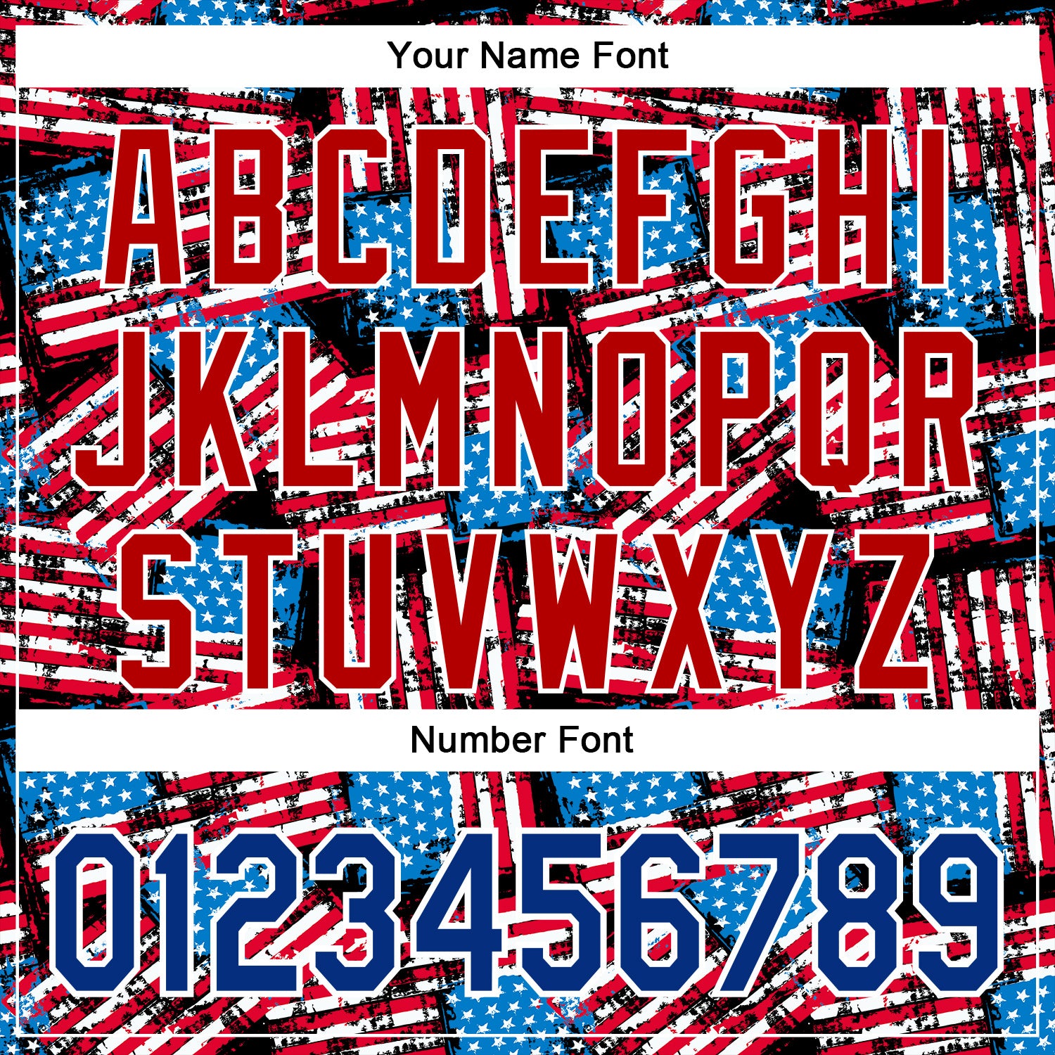 Custom Stitched Black Royal Red-White 3D American Flag Retro Distressed Grunge Sports Pullover Sweatshirt Hoodie