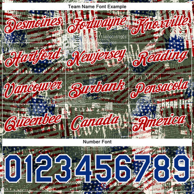 Custom Stitched Black Royal Red-White 3D American Flag Retro Distressed Grunge Sports Pullover Sweatshirt Hoodie