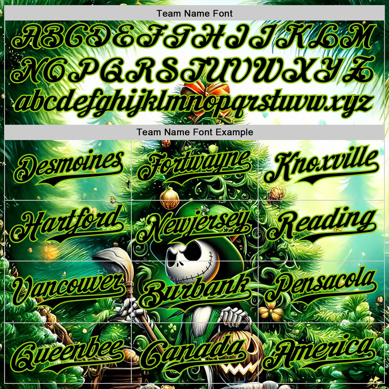 Custom White Black-Neon Green 3D Halloween Spooky Pumpkin Authentic Baseball Jersey