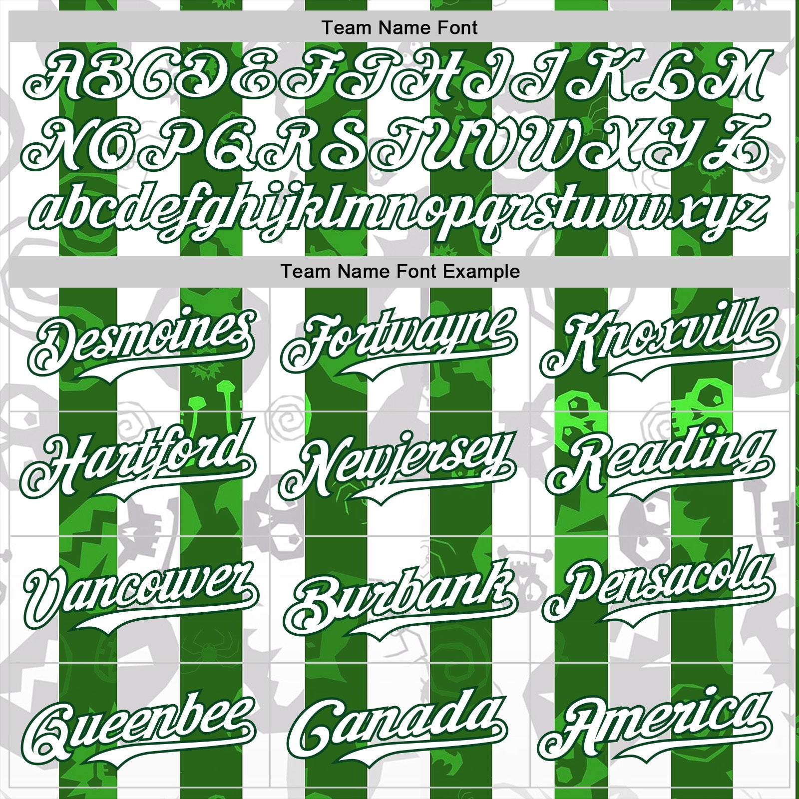 Custom White Green 3D Halloween Spooky Spider Stripe Authentic Baseball Jersey