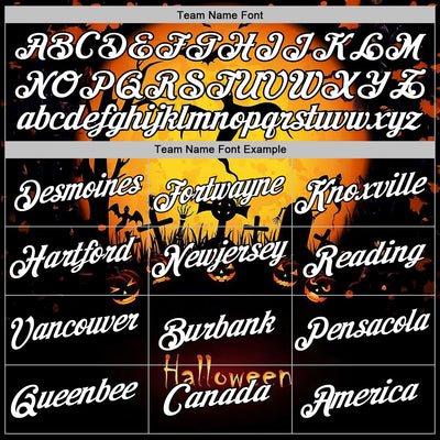 Custom Yellow White-Black 3D Halloween Bat Spooky Sports Pullover Sweatshirt Hoodie