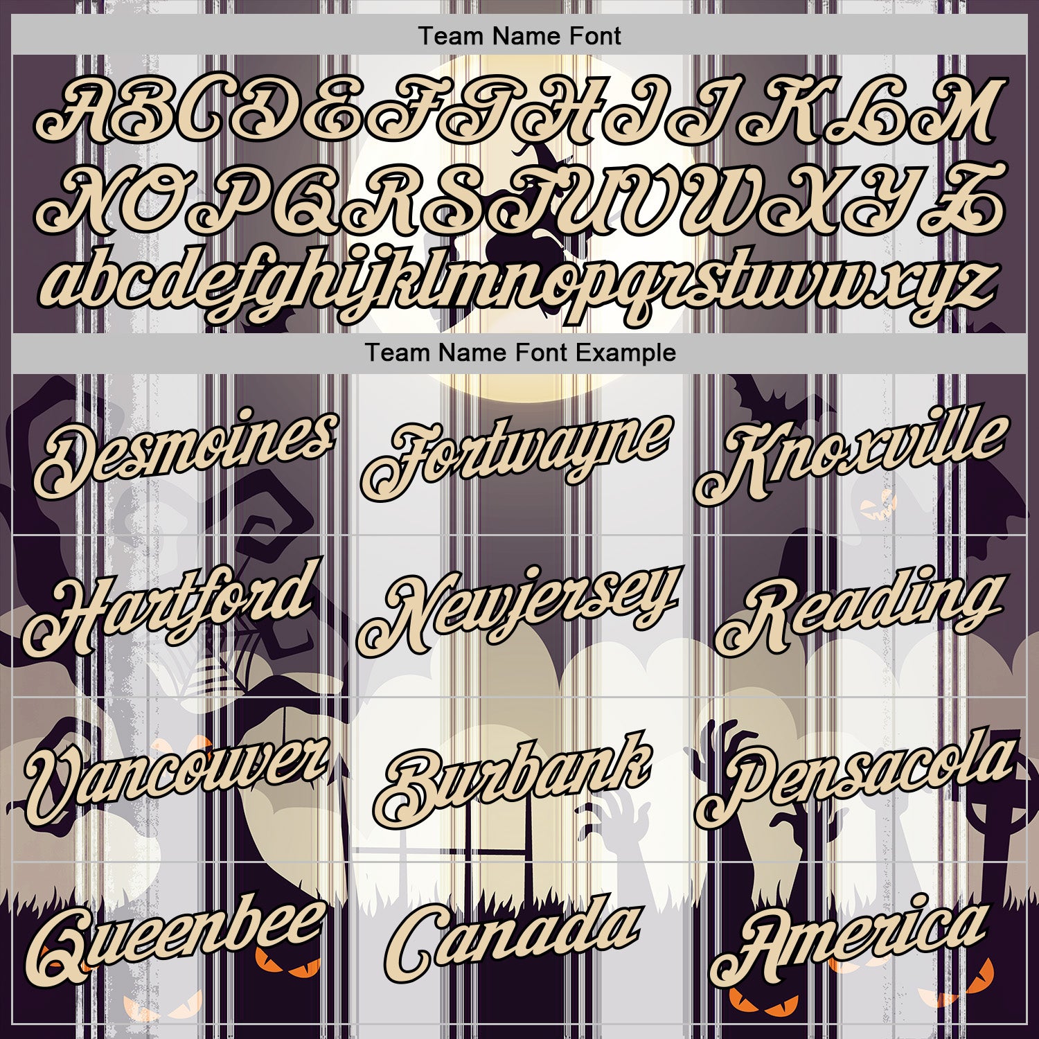 Custom White City Cream-Black 3D Halloween Spooky Sportswear Pullover Sweatshirt Hoodie