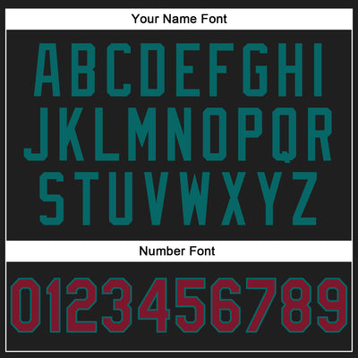 Custom Stitched Black Crimson-Teal 3D Pattern Design Abstract Brush Stroke Sports Pullover Sweatshirt Hoodie