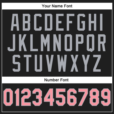 Custom Stitched Black Medium Pink-Gray 3D Pattern Design Abstract Brush Stroke Sports Pullover Sweatshirt Hoodie