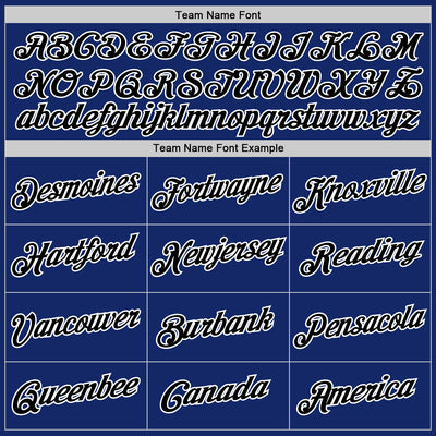 Custom Stitched Royal Black-White 3D Pattern Design Abstract Brush Stroke Sports Pullover Sweatshirt Hoodie