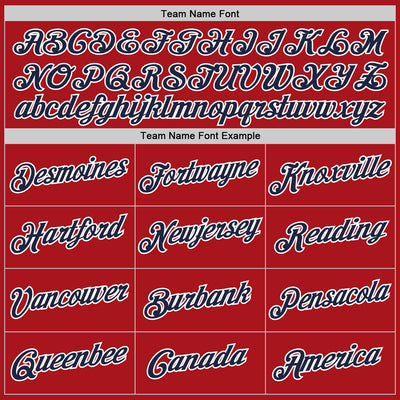 Custom Stitched Red Navy-White 3D Pattern Design Abstract Brush Stroke Sports Pullover Sweatshirt Hoodie