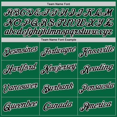 Custom Stitched Kelly Green Black-White 3D Pattern Design Abstract Brush Stroke Sports Pullover Sweatshirt Hoodie