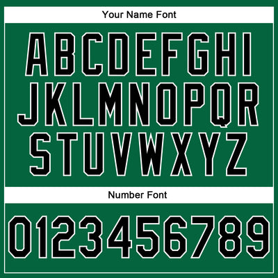 Custom Stitched Kelly Green Black-White 3D Pattern Design Abstract Brush Stroke Sports Pullover Sweatshirt Hoodie