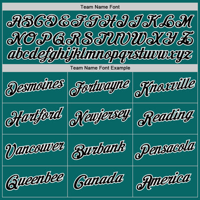 Custom Stitched Teal Black-White 3D Pattern Design Abstract Brush Stroke Sports Pullover Sweatshirt Hoodie