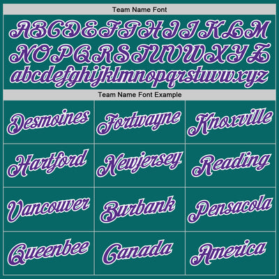 Custom Stitched Teal Purple-White 3D Pattern Design Abstract Brush Stroke Sports Pullover Sweatshirt Hoodie