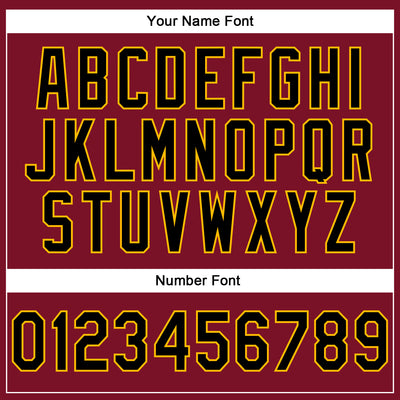 Custom Stitched Crimson Black-Gold 3D Pattern Design Abstract Brush Stroke Sports Pullover Sweatshirt Hoodie