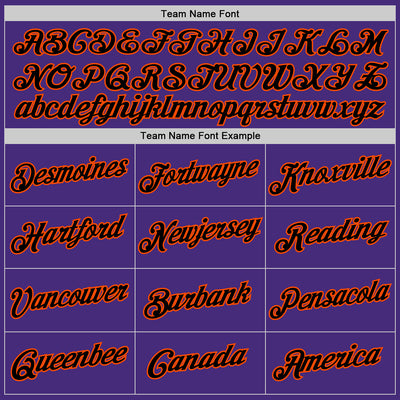 Custom Stitched Purple Black-Orange 3D Pattern Design Abstract Brush Stroke Sports Pullover Sweatshirt Hoodie