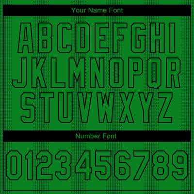 Custom Stitched Green Grass Green-Black 3D Pattern Design Geometric Shape Sports Pullover Sweatshirt Hoodie