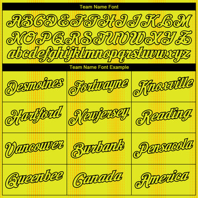 Custom Stitched Neon Yellow Black 3D Pattern Design Geometric Shape Sports Pullover Sweatshirt Hoodie