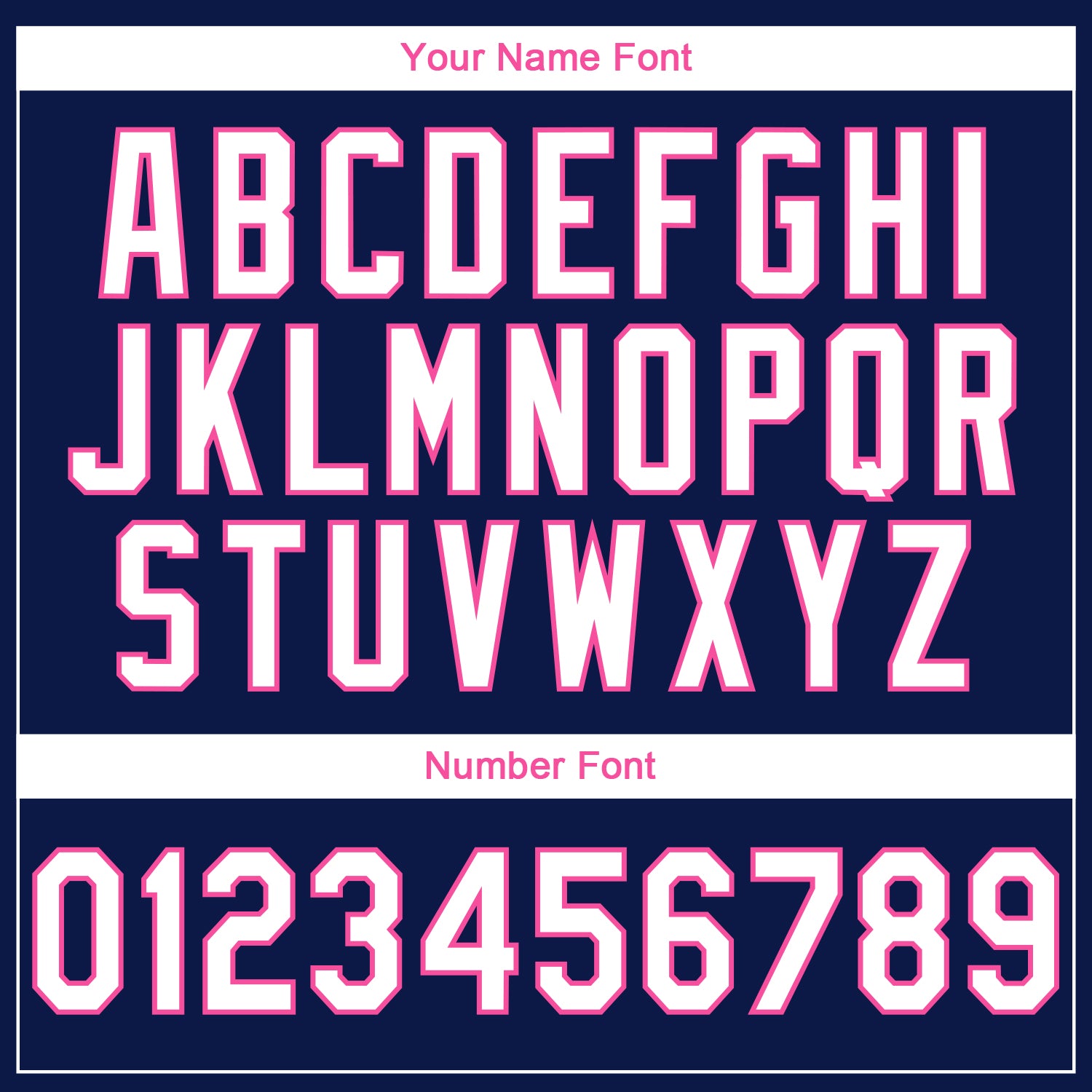 Custom Stitched Navy White-Pink 3D Pattern Design Geometric Shape Sports Pullover Sweatshirt Hoodie