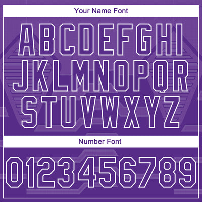 Custom Stitched Purple White 3D Pattern Design Geometric Shape Sports Pullover Sweatshirt Hoodie