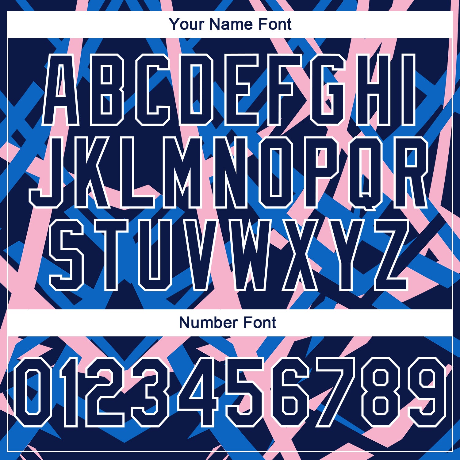 Custom Stitched Navy Blue Light Pink-White 3D Pattern Design Geometric Shape Sports Pullover Sweatshirt Hoodie