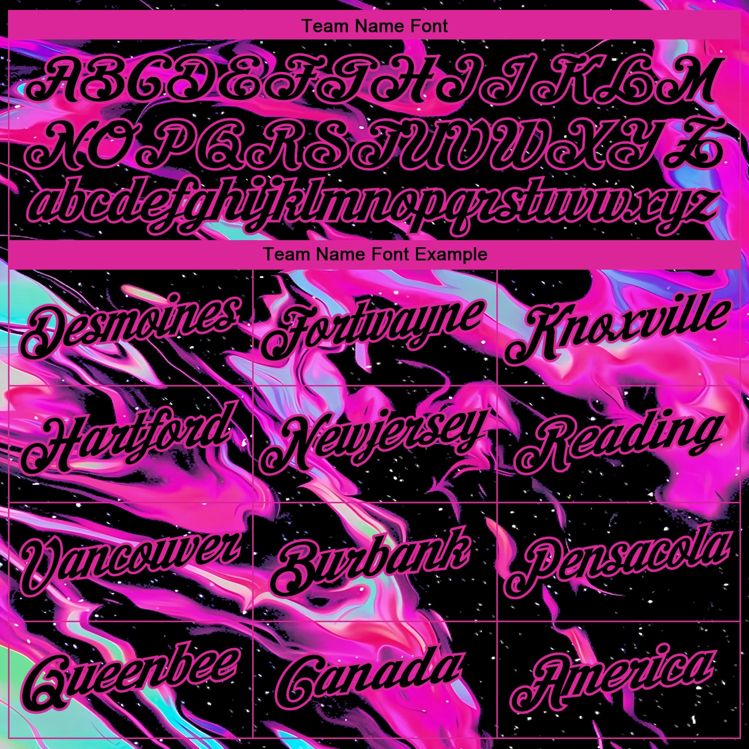 Custom Stitched Black Deep Pink 3D Pattern Design Abstract Trendy Holographic Vaporwave Style Sports Pullover Sweatshirt Hoodie