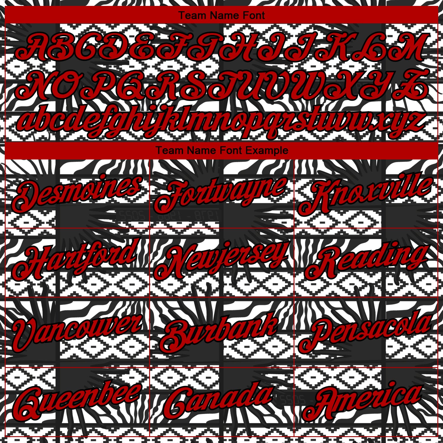 Custom Stitched Black Red-White 3D Pattern Design Geometric Shape Sports Pullover Sweatshirt Hoodie