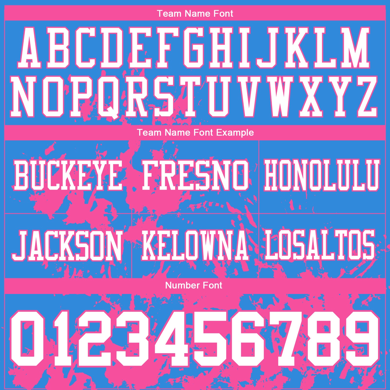 Custom Powder Blue White-Pink 3D Pattern Splash Authentic Football Jersey