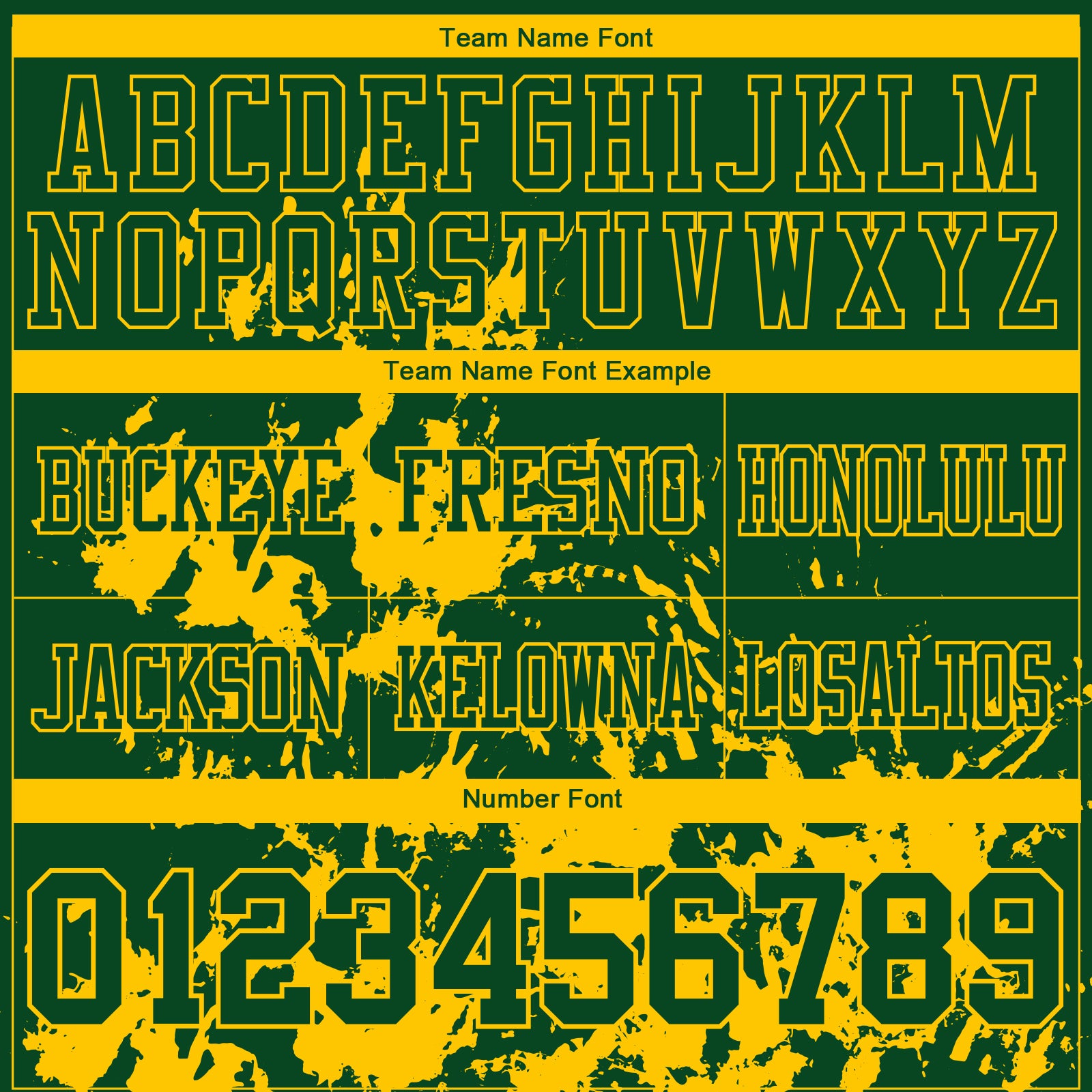 Custom Green Yellow 3D Pattern Splash Authentic Football Jersey