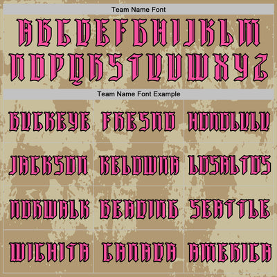 Custom Old Gold Pink-Black 3D Skull Gothic Vintage Grunge Art Sports Pullover Sweatshirt Hoodie