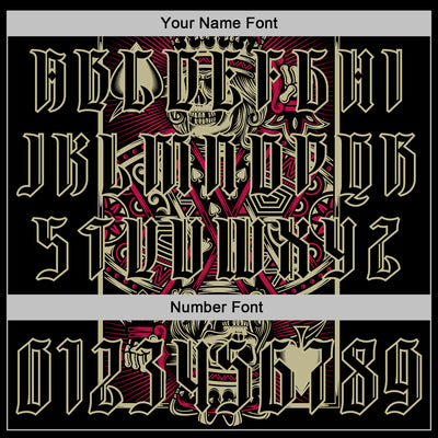 Custom Black Gold 3D Skull Poker Playing Card Sports Pullover Sweatshirt Hoodie