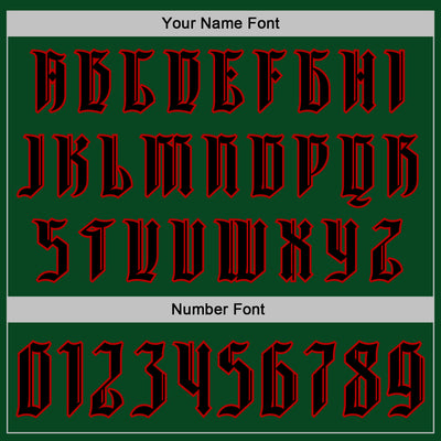 Custom Green Black-Red 3D Skull Roses Revolvers Gothic Sports Pullover Sweatshirt Hoodie