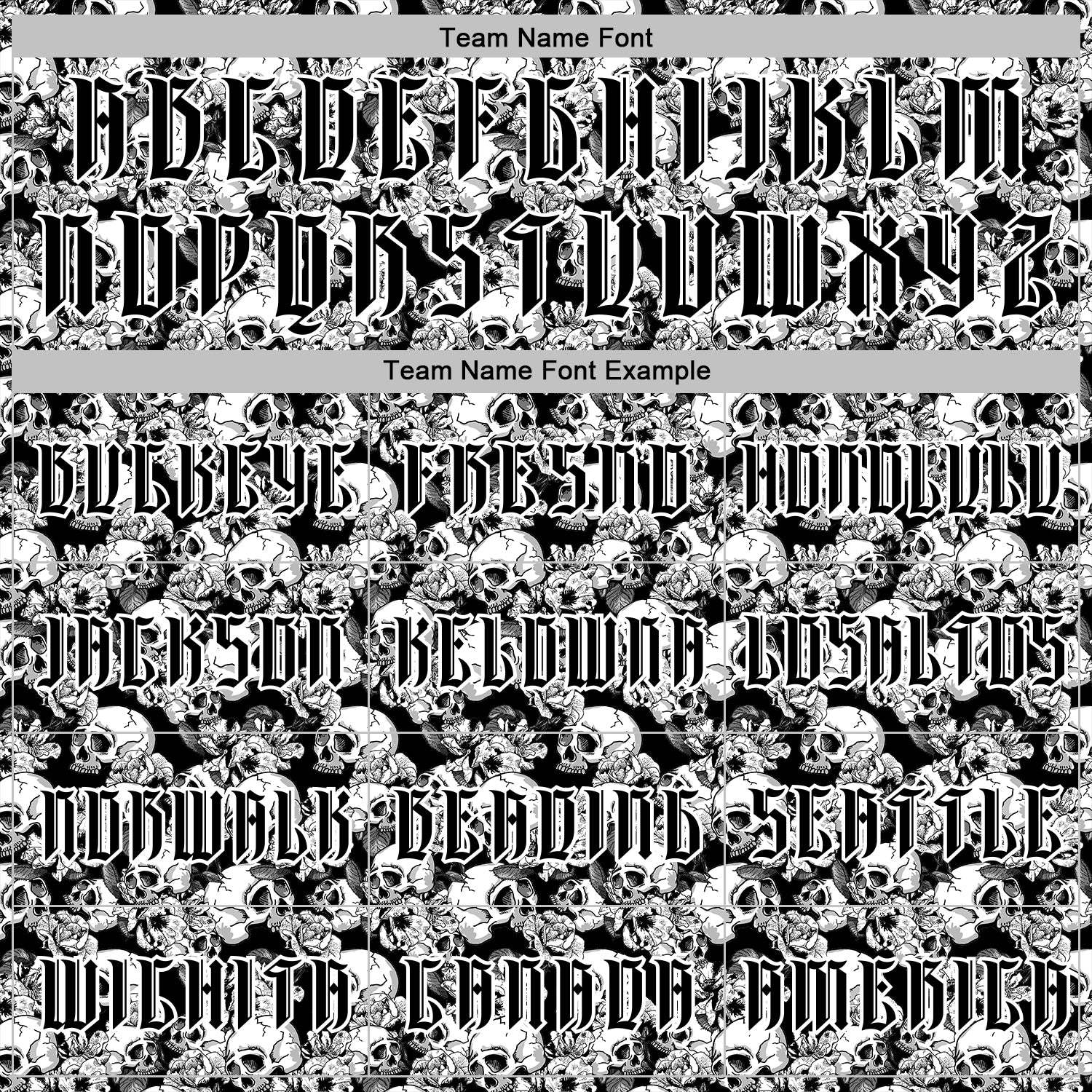 Custom Black White 3D Skull Roses Gothic Sports Pullover Sweatshirt Hoodie