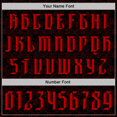 Custom Black Red 3D Skull Roses Gothic Royalty Crow Floral Sports Pullover Sweatshirt Hoodie