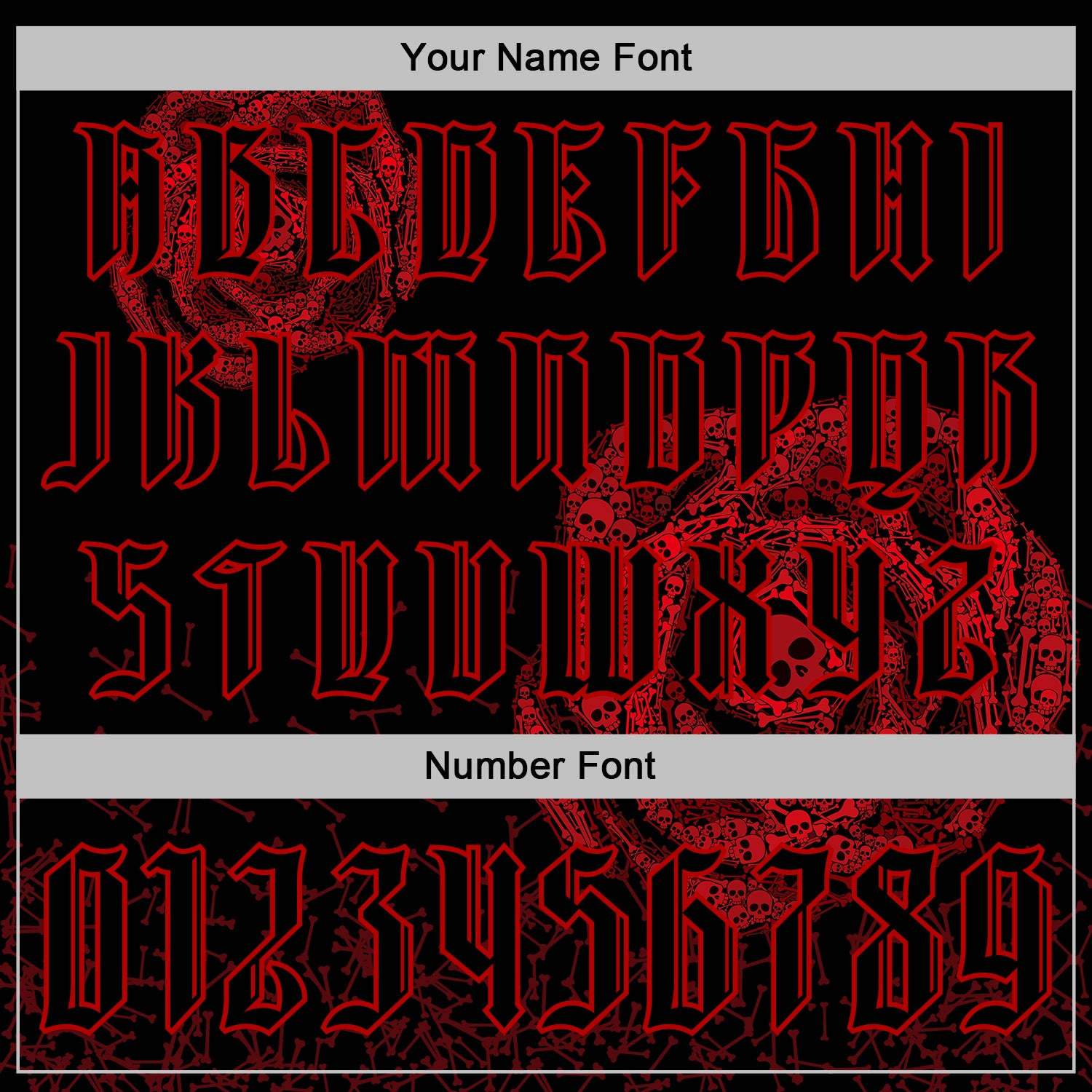 Custom Black Red 3D Skull Roses Gothic Vintage Sports Pullover Sweatshirt Hoodie