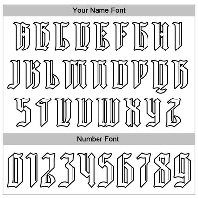 Custom White Black 3D Skull Gothic Postmortem Vintage Sports Pullover Sweatshirt Hoodie