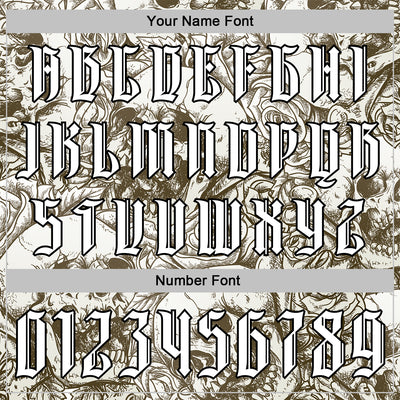 Custom White Black 3D Skull Roses Gothic Vintage Grunge Art Sports Pullover Sweatshirt Hoodie