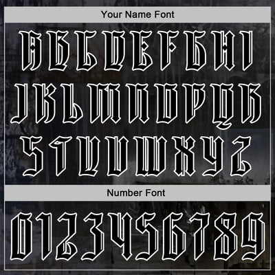 Custom Black White 3D Skull Gothic Vintage Grunge Art Sports Pullover Sweatshirt Hoodie