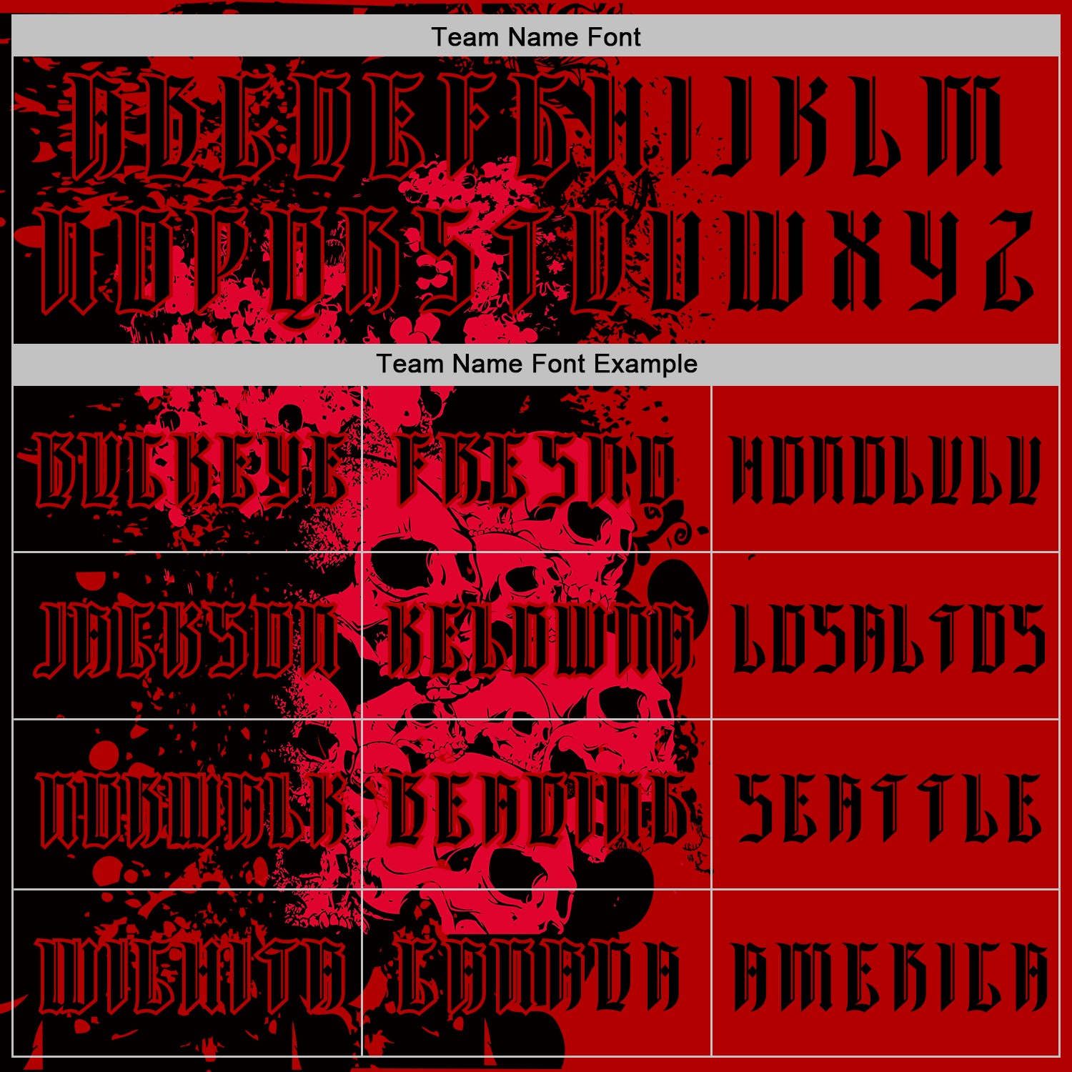 Custom Red Black 3D Skull Gothic Splash Vintage Grunge Art Sports Pullover Sweatshirt Hoodie