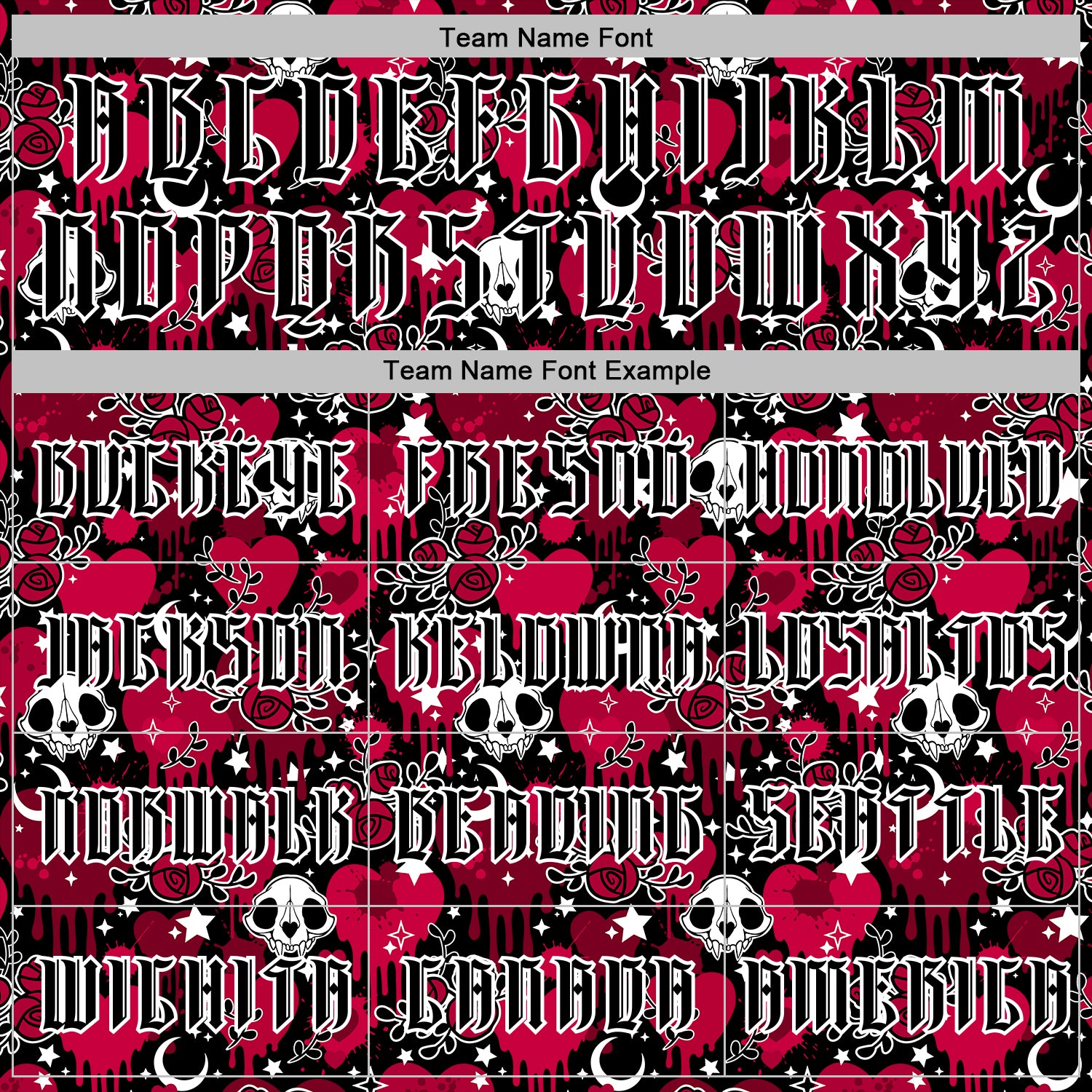 Custom Red Black-White 3D Skull Roses Gothic Splash Hearts Stars Sports Pullover Sweatshirt Hoodie